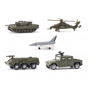 SIKU Military - Sada vojenských vozidiel, 5 ks