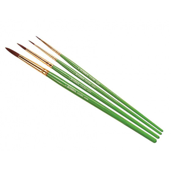 Humbrol Coloro Pinselset AG4050 - Pinselset (Größe 00/1/4/8)