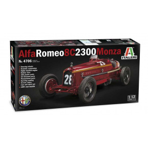 Italeri Model Kit auto 4706 - ALFA ROMEO 8C 2300 Monza (1:12)
