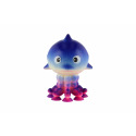 Teddies Meerestier Oktopus Antistress Quetschspielzeug mit Saugnäpfen Silikon 9x6cm 4 Arten