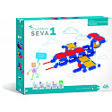 Stavebnice SEVA 1 KLASIK 222 dílků