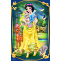 Trefl Minipuzzle Krásné princezny/Disney Princess 54dílků, 4 druhy, v krabičce 6x9x4cm