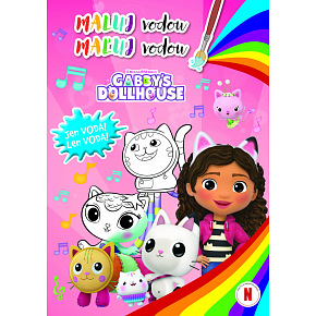 Trefl Maluj vodou omalovánky Gabby´s Dollhouse 21x30cm