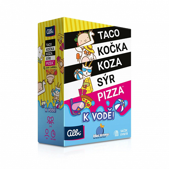 Albi Taco, kočka, koza, sýr, pizza - K vodě