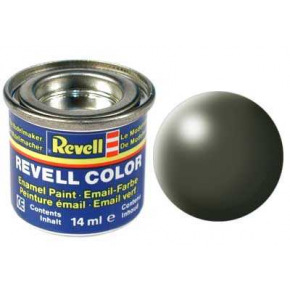 Revell emailová barva 32361 hedvábná olivově zelená