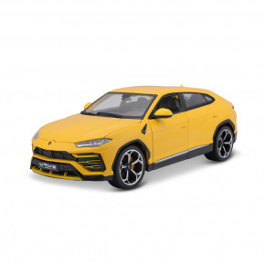 Bburago - Auta HOBBY, Lamborghini Urus, žlutá, 1:18
