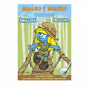 Rappa Malbuch A5 Mit Wasser malen Die Schlümpfe 3 Dschungel Rappa Malbuch A5 Mit Wasser malen Die Schlümpfe 3 Dschungel