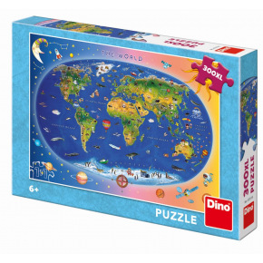 Dino DĚTSKÁ MAPA 300 XL Puzzle