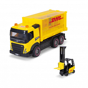 Dickie DHL Nákladní auto Volvo FM s vysokozdvižným vozíkem