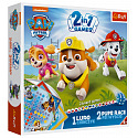 Trefl Súbor hier 2v1 Človeče, nehnevaj sa, Psí závod Labková patrola/Paw Patrol v krabici 24,5x24,5x5cm