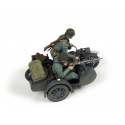 Zvezda Model Kit military 3717 - Zuendapp K800 Motorcycle w/sidecar (1:35)