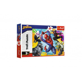 Puzzle Spiderman 27x20cm 30 dílků v krabičce 21x14x4cm