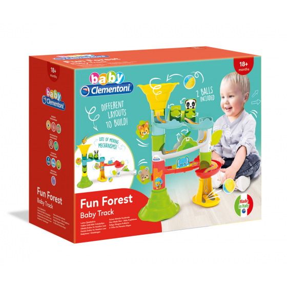 Clementoni Baby große Kugelbahn mit Tieren