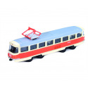 Rappa Kovová česká retro tramvaj 16 cm