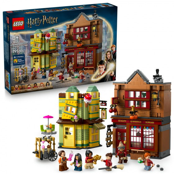 LEGO Harry Potter™ 76452 Prvotřídní potřeby pro famfrpál a zmrzlinářství