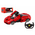 Teddies Auto RC LaFerrari RASTAR Kunststoff 32cm 2,4GHz ferngesteuert. Batteriebetriebene Steuerung in der Box. 43x19x23cm