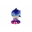 Teddies Meerestier Oktopus Antistress Quetschspielzeug mit Saugnäpfen Silikon 9x6cm 4 Arten