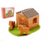 Stavebnice Teifoc Malá stáj v krabici 18x15x8cm