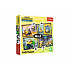 Trefl Puzzle 4v1 Neue Abenteuer der Minions 28,5x20,5cm in der Schachtel 28x28x6cm