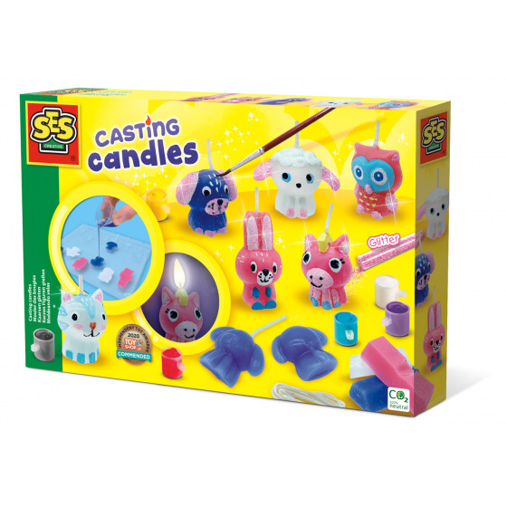 SES Výroba svíček zvířátka