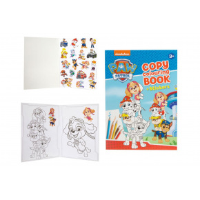 Teddies Pracovní sešit se samolepkami Tlapková patrola/Paw patrol  21x30cm