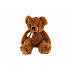 Teddies Medvěd sedící plyšový 40cm hnědý 0m+