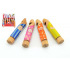 Teddies Pfeife Holz 14x2,5x2,5cm sortiert 4 Arten