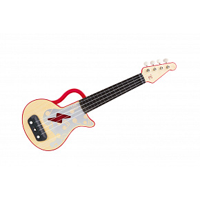 Hape Uč se pomocí světel - Ukulele červené