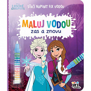 Omalovánka Maluj vodou zas a znovu FROZEN - Ledové království