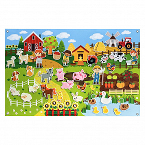 Rappa 2Kids Toys Interaktivní hrací stěna Farma Rappa 2Kids Toys Interaktivní hrací stěna Farma