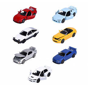 Majorette JDM Legends Premium-Auto, 6 Arten