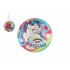 Teddies Míč Malý jednorožec/Little unicorn nafouknutý 23cm v síťce