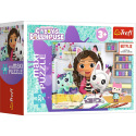 Trefl Minipuzzle miniMaxi 20 Teile Gabbys bunter Tag/Gabby's Dollhouse 4 Arten