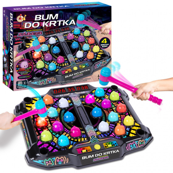 Sparkys STUDO GAMES - Elektronická hra BUM DO KRTKA