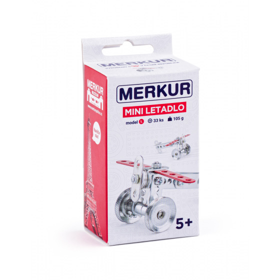 MERKUR - Stavebnice Mini 51 - letadlo