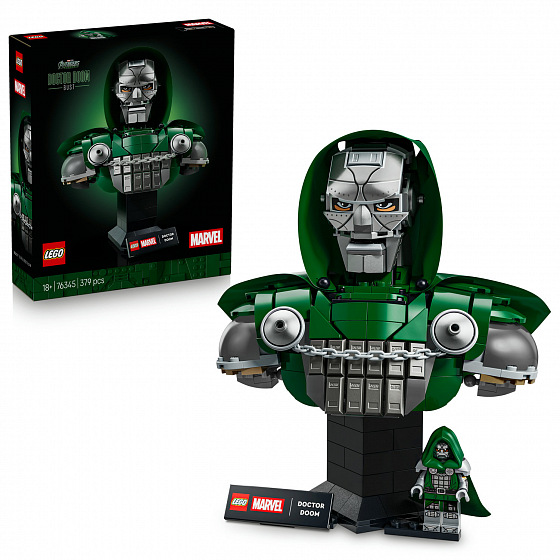 LEGO Marvel 76345 Busta Doktora Dooma