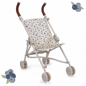 Five O Nine Crew Uli Doll Stroller (EVA handle), Blueberry