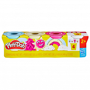 HASBRO - Play-Doh 4ks kelímků s konfetami