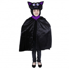 Rappa Dětský plášť netopýr Halloween