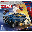 LEGO Spider-Man a honička za vězeňským transportérem