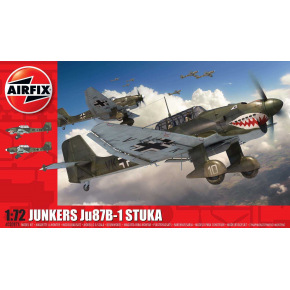 Airfix Classic Kit letadlo A03087A - Junkers Ju87 B-1 Stuka (1:72)