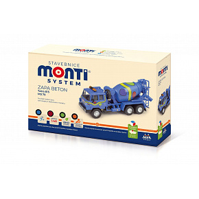 SEVA Stavebnice Monti System MS 78 Tatra 815  Zapa beton 1:48 v krabici 32x22x8cm