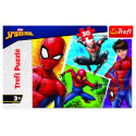 Trefl Puzzle Spiderman a Miguel/Disney 27x20cm 30 dílků v krabičce 21x14x4cm
