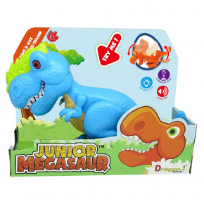 Dragon-i Toys adc blackfire entertainment Junior Megasaur: T-Rex -modrý
