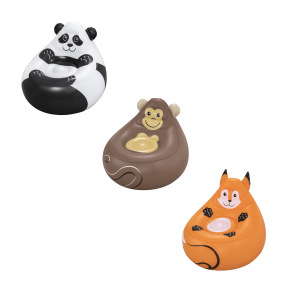 Bestway Nafukovacie kreslo Útulné zvieratká, assort, líška, panda, opica Bestway Nafukovacie kreslo Útulné zvieratká, assort, líška, panda, opica
