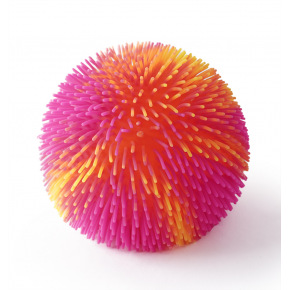 Mac Toys SPORTO Dúhová lopta so svetlom - oranžová a ružová