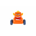 Teddies Auto monster plast 9x8cm mačkací jezdící 4 barvy