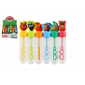Teddies Bublifuk ovoce 15cm 6 druhů 24ks v boxu Teddies Bublifuk ovoce 15cm 6 druhů 24ks v boxu