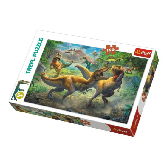 Trefl Puzzle Dinosaury/Tyranosaurus 41x27,5cm 160 dielikov v krabici 29x19x4cm