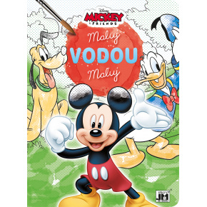 Jiri Models Omalovánka A4 Maluj vodou Mickey Mouse